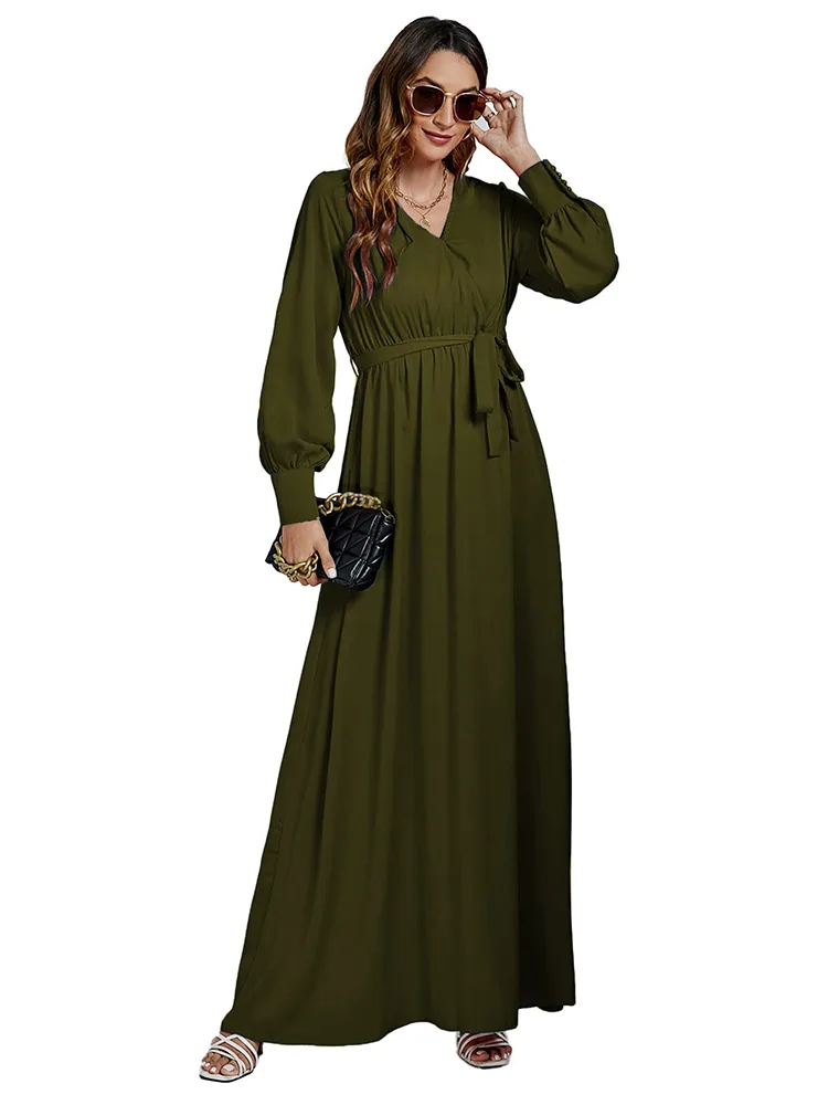 ເສື້ອຍືດ tunic Ruffle ຍາວ Maxi ສໍາລັບແມ່ຍິງໄດ້ຮັບຄວາມສົນໃຈບໍ?